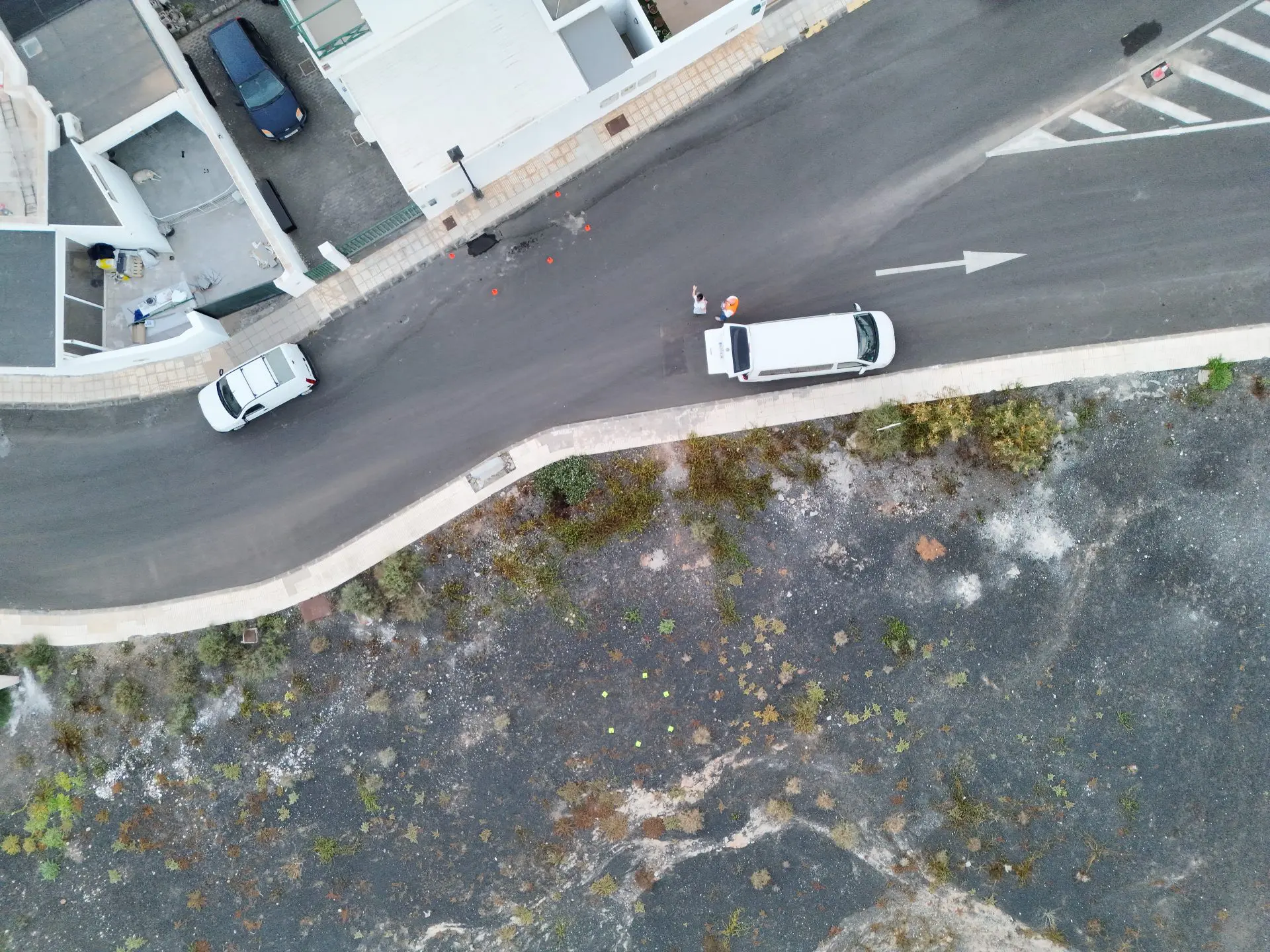 Lanzarote Underground water leak detected by Thermography