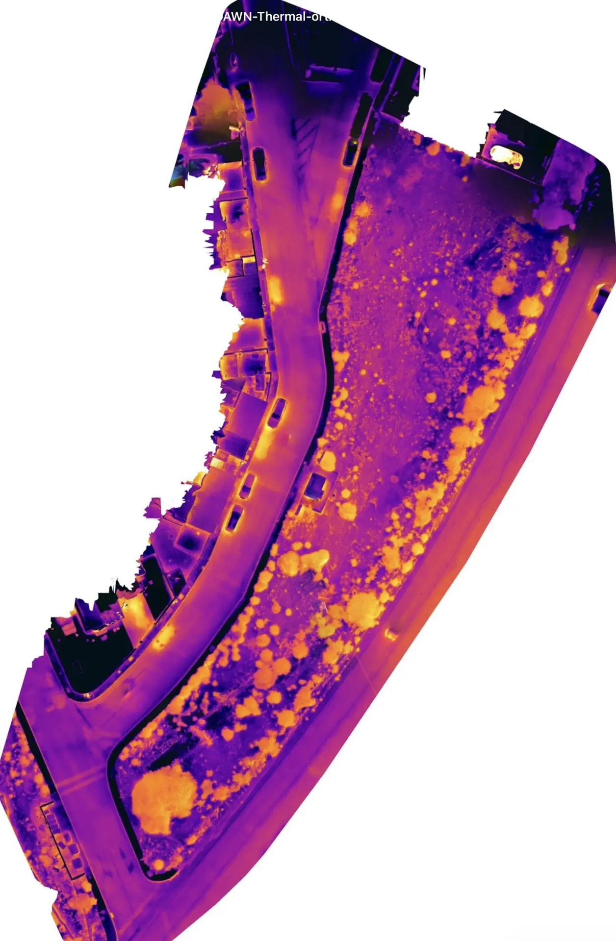 Lanzarote Water Leak Detection Thermography Orthomosaic