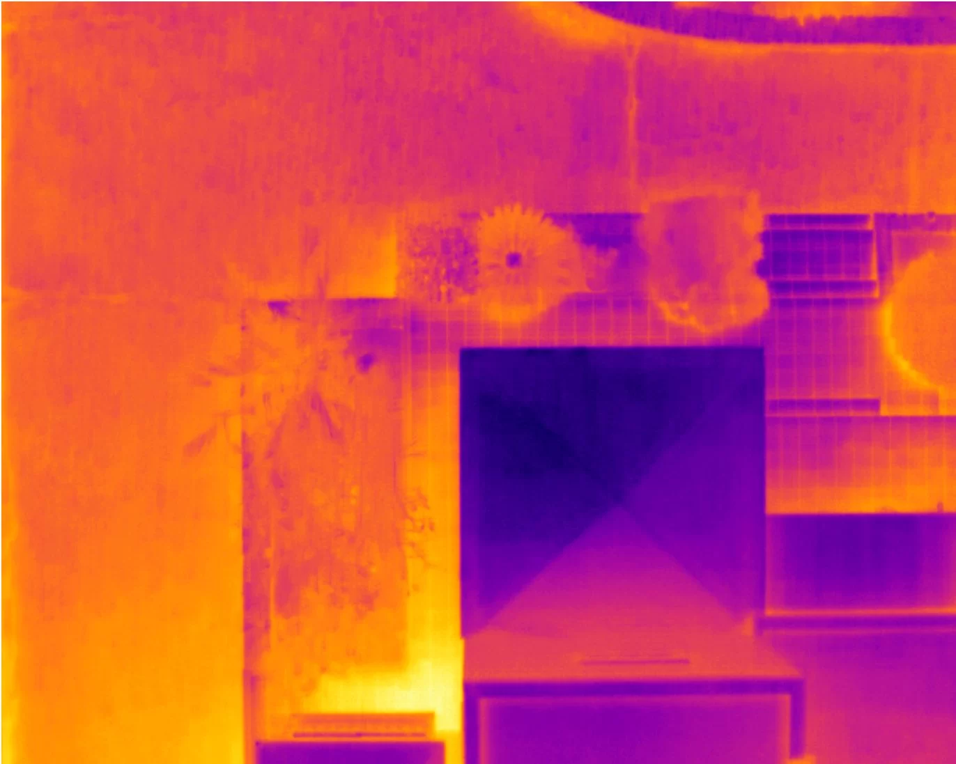 Lanzarote Winery Irrigation Leak Detection - Image by Skynox Drones