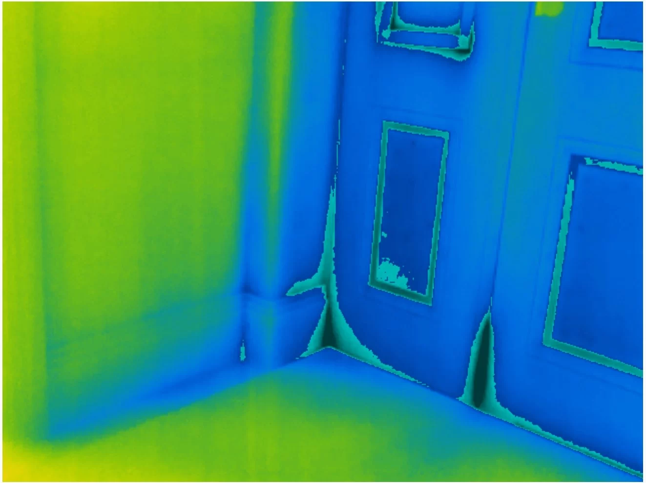 Heat Loss via Conduction Through Door