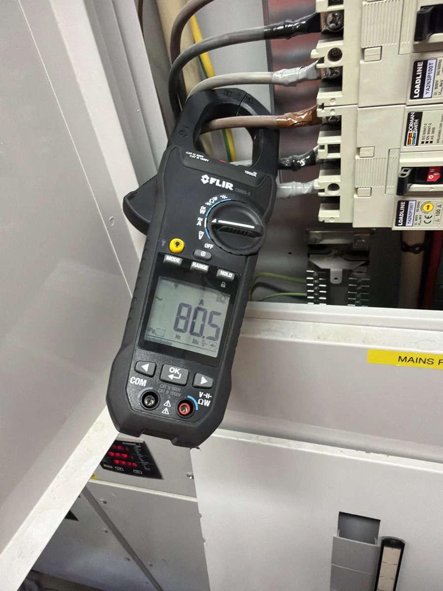 Thermal Electrical Inspections Clamp Meter Readings Thermal Electrical Inspections Clamp Meter Readings
